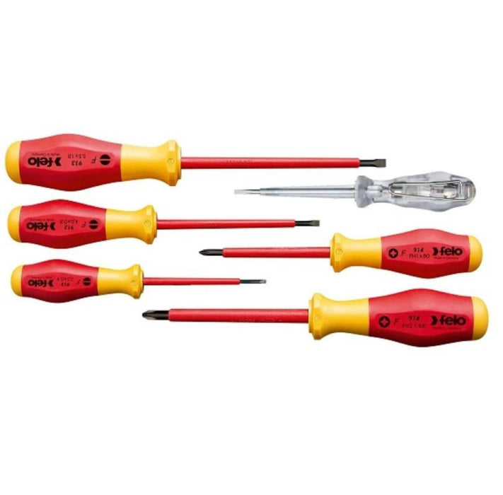SCREWDRIVER SET 1000V 6PCS. FELO