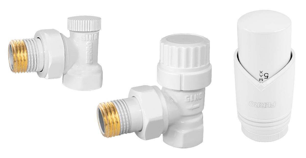 THERMOSTAT KIT ZTM31WH CORNER WHITE
