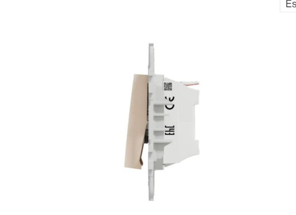 SCHNEIDER UNICA IVORY BUTTON (NU520644)