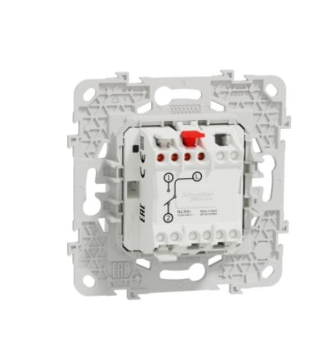 KEY DEVIATOR WHITE SCHNEIDER UNICA (NU520318)