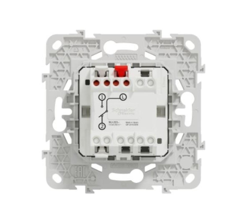 KEY DEVIATOR WHITE SCHNEIDER UNICA (NU520318)