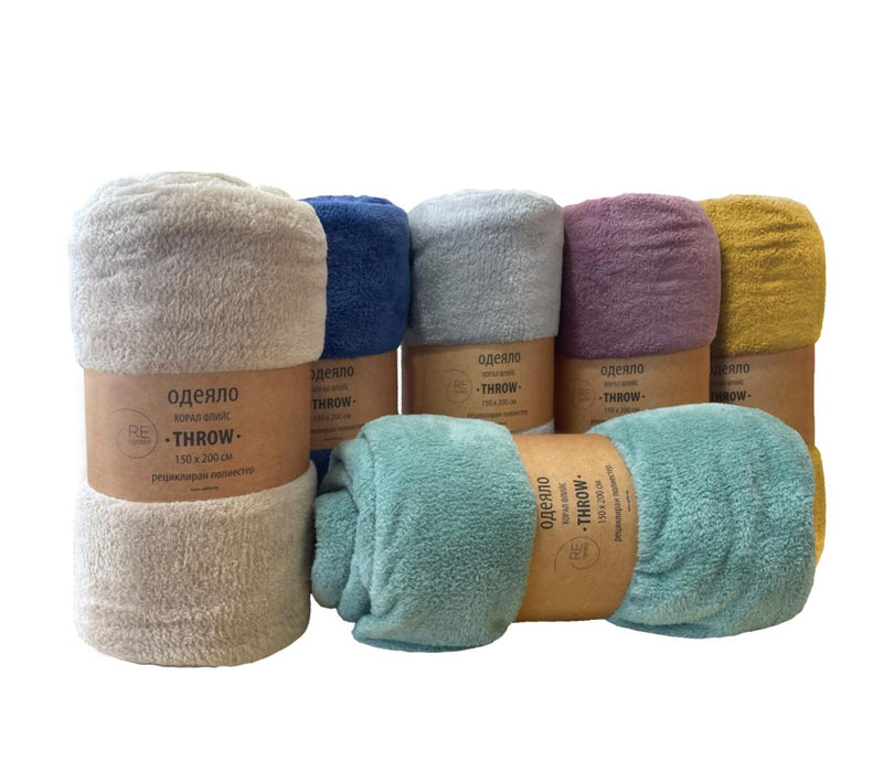 CORAL BLANKET 150/200 GREY