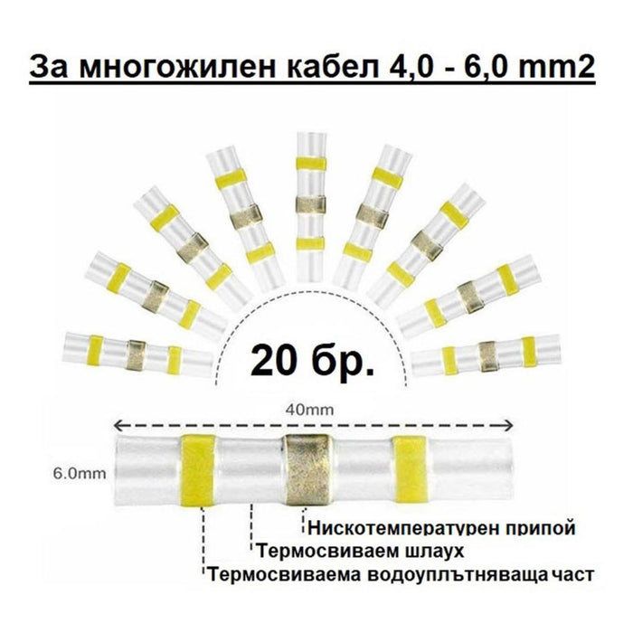 CONNECTOR QUICK SOLDER IP67 4-6MM2 VITO