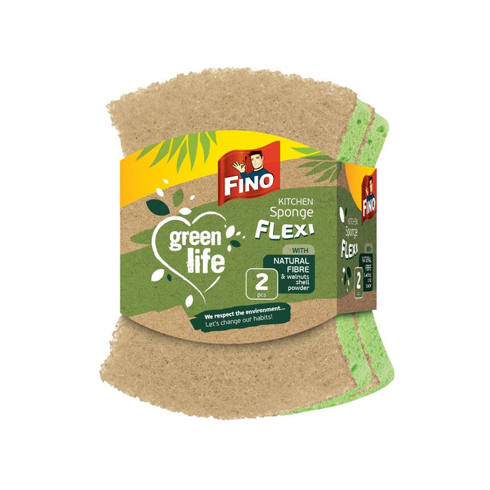 FINE GREEN SPONGE FLEXI 2 pcs.
