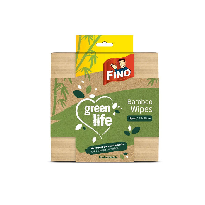 FINE GREEN BAMBOO TOWELS 3 pcs.