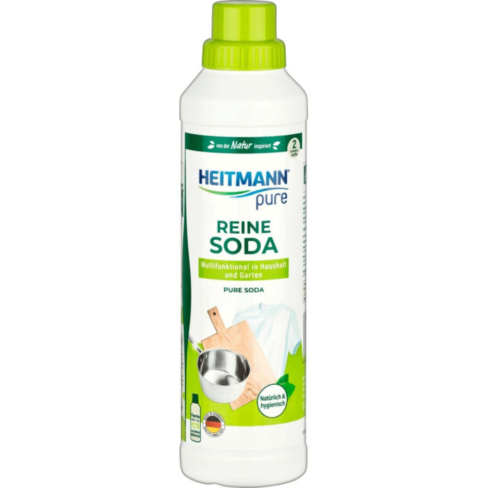 ЧИСТА ТЕЧНА СОДА HEITMANN PURE, 750 МЛ.