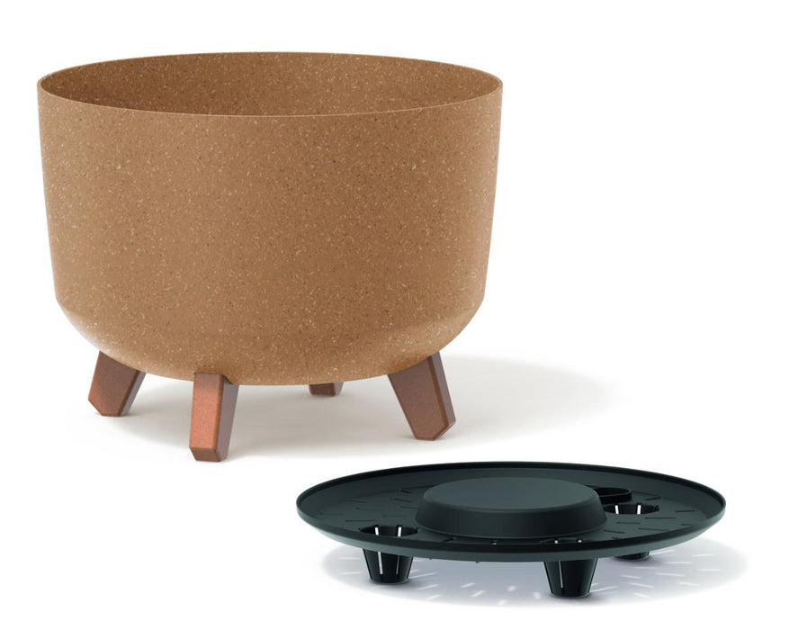 GRACIA ECO WOOD POT 35CM NATURAL