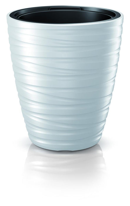 FLOWER POT MAZE WHITE D50CM H52.3CM