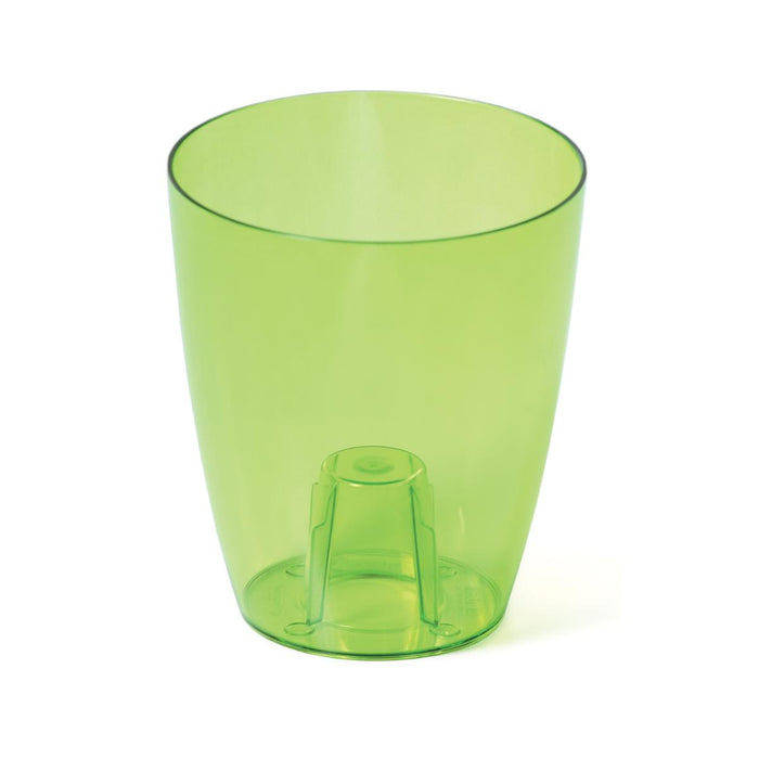 ORCHID POT COUBI 13CM GREEN ST.
