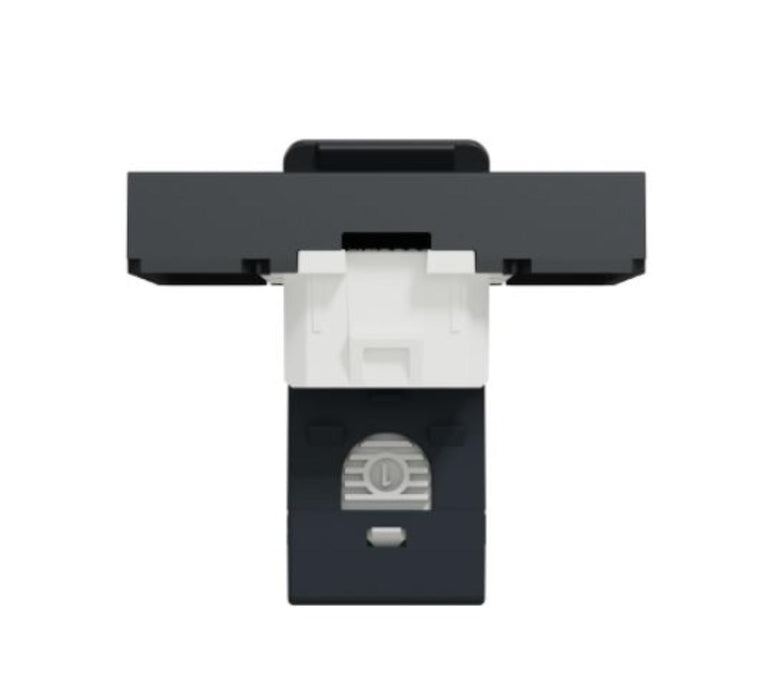 SOCKET RJ45 2 MODULE ANTHRACITE SCHNEIDER UNICA (NU341154)