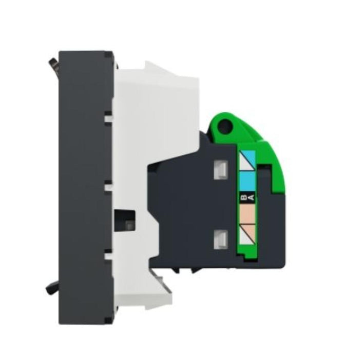 SOCKET RJ45 2 MODULE ANTHRACITE SCHNEIDER UNICA (NU341154)
