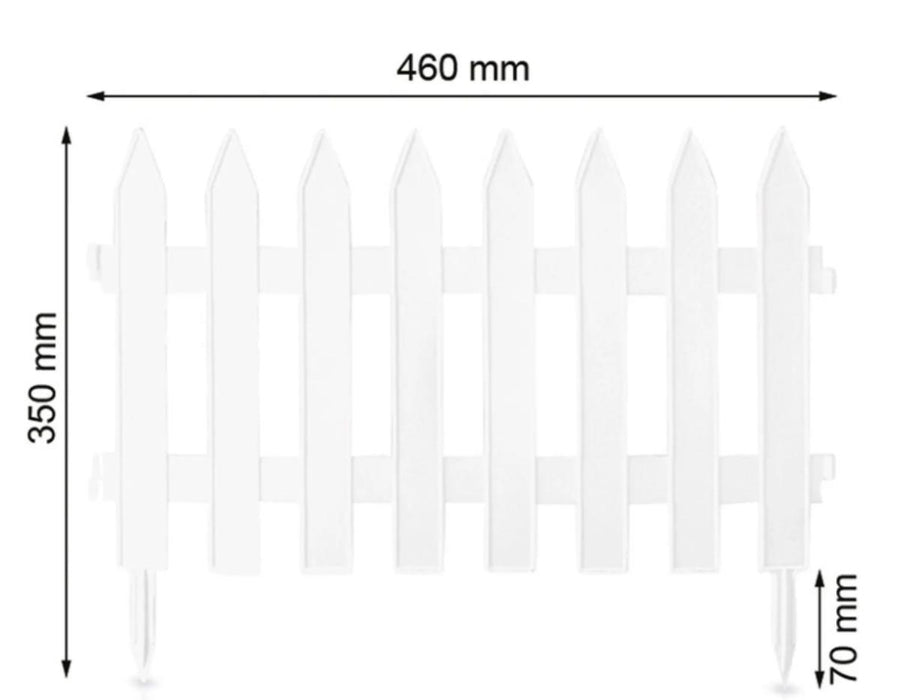 FENCE GRADEN CLASSIC 322CM WHITE