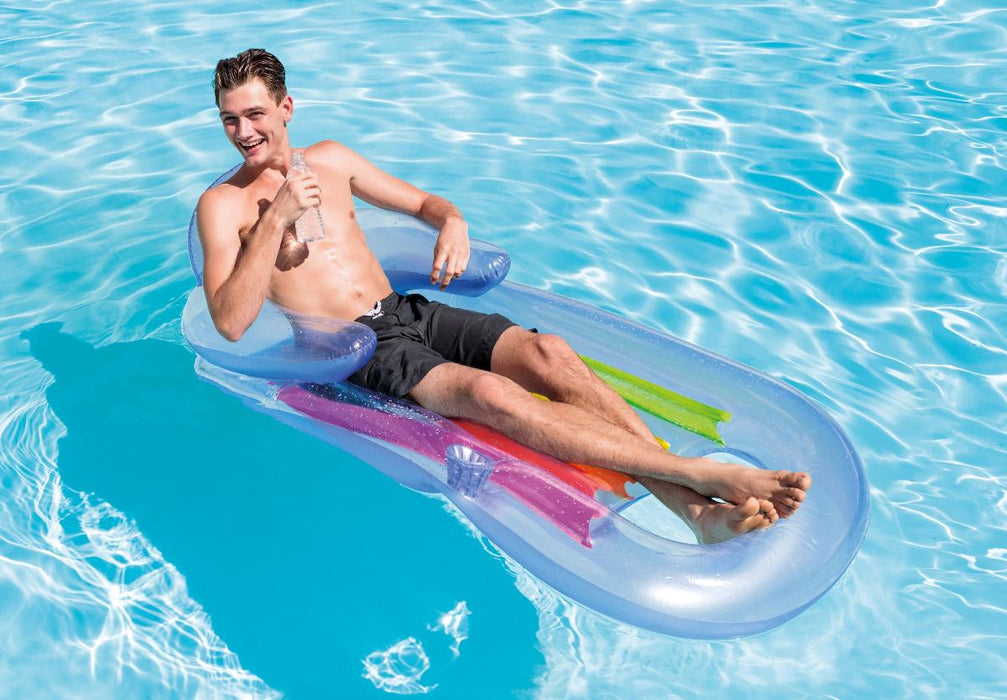 KING KOOL INFLATABLE MATTRESS 160 X 85CM