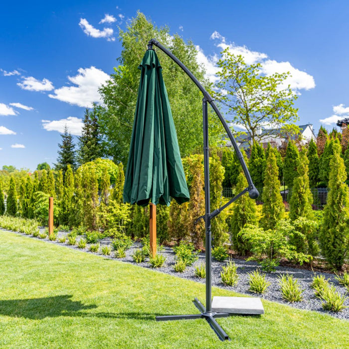 GARDEN UMBRELLA CZAPLA 3M GREEN