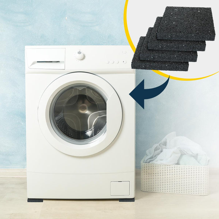 ANTI-VIBRATION PAD 10X10X0.5 4PCS