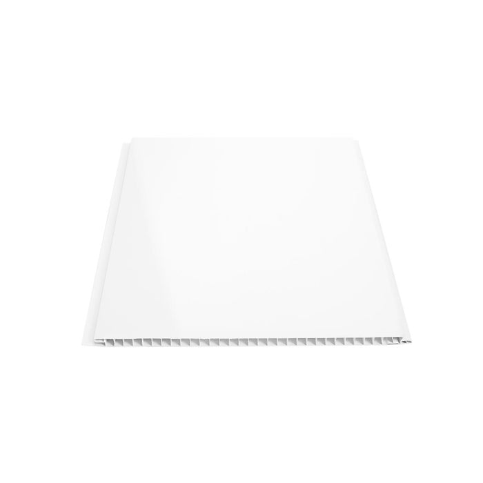 WALLPAPER PVC WHITE LACQUER 8MM W/25CM/3M