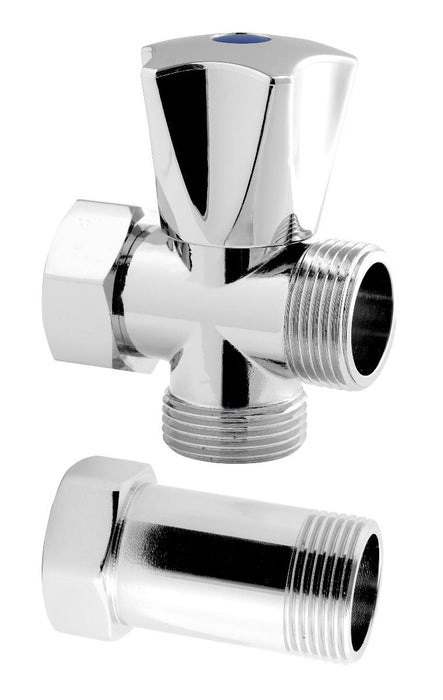 FERRO 3/4'' LAUNDRY FAUCET WITH EXTENSION