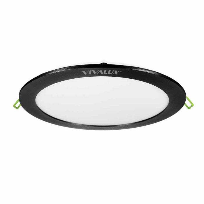 LED PANEL 18W 4000K 22.3CM BLACK VIVALUX ESTE