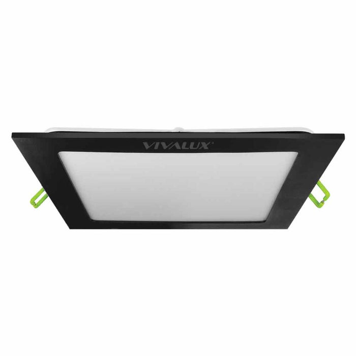 LED PANEL 12W 4000K 850LM BLACK VIVALUX GRID