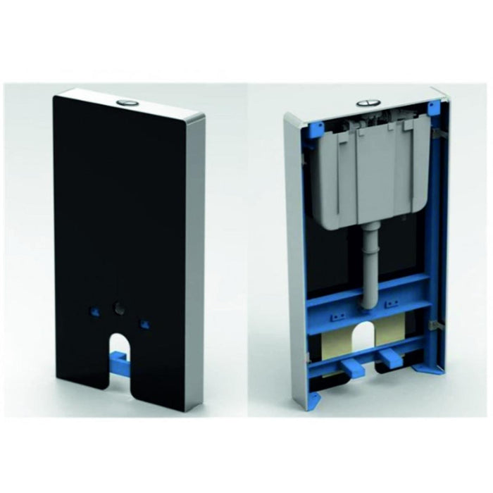 STRUCTURE FOR EXTERNAL MOUNTING WITH BLACK BUTTON