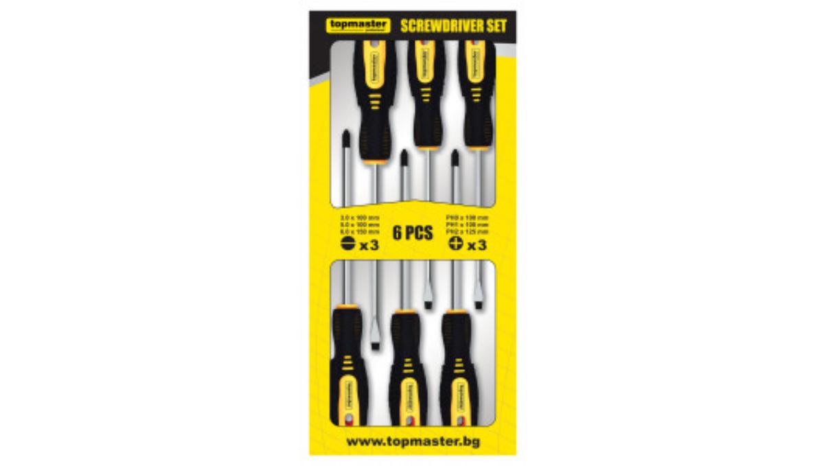 SCREWDRIVER SET 6H. TMP