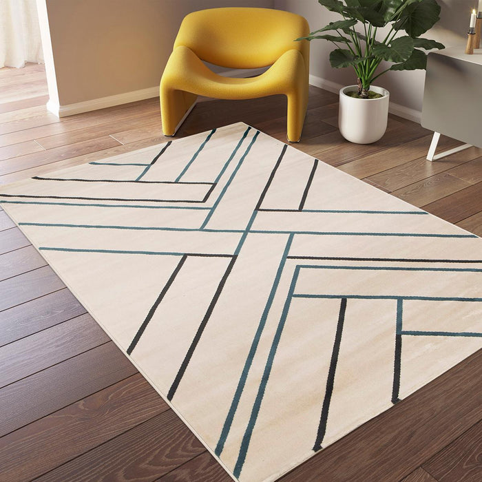 CARPET PICASSO CHERTI CREAM 160X230 CM