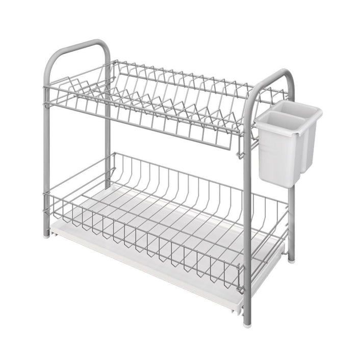 DISH DRYER, DOUBLE-TEX, 2 LEVELS