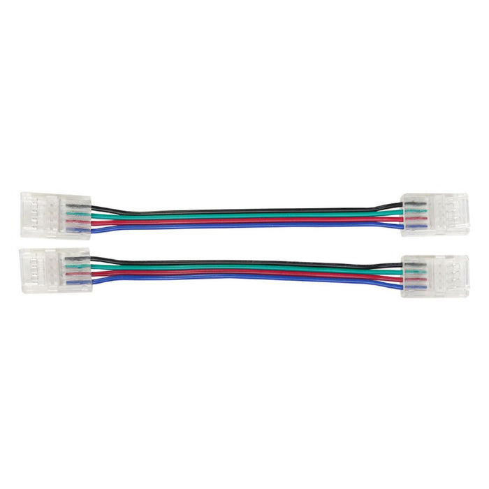 FLEXIBLE CONNECTOR 10CM 4PIN RGB 10MM 2PCS