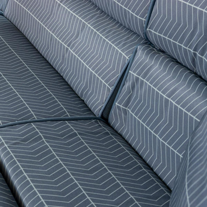 INES BENCH CROSSING WITH MOSQUITO NET ANTHRACITE