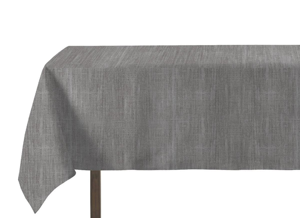 TABLE COVER AGLIKA 140X240 CM LINEN GRAPHITE
