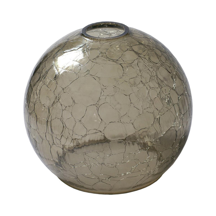 PENDANT GLASS E27 F200 SMOKE GRAY