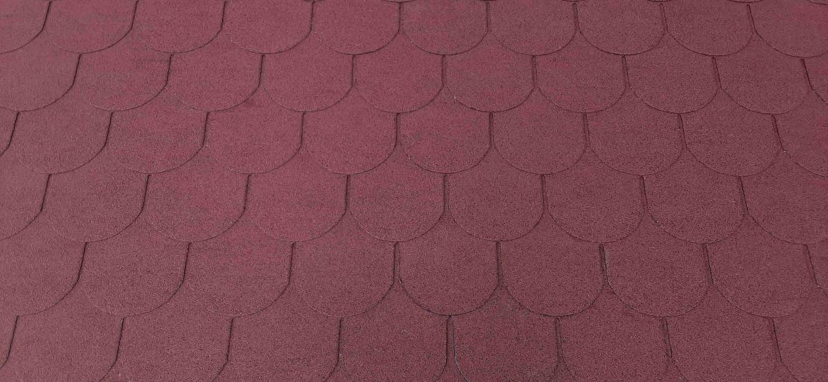 BITUMINOUS TILES BARDOLINE PEPPER RED