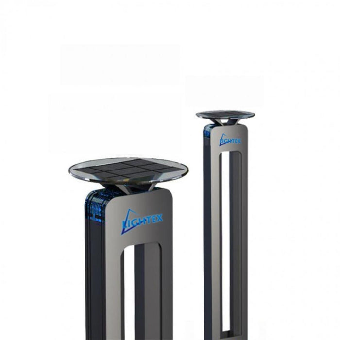 LED SOLAR POLE 1W BLUE +3W WHITE
