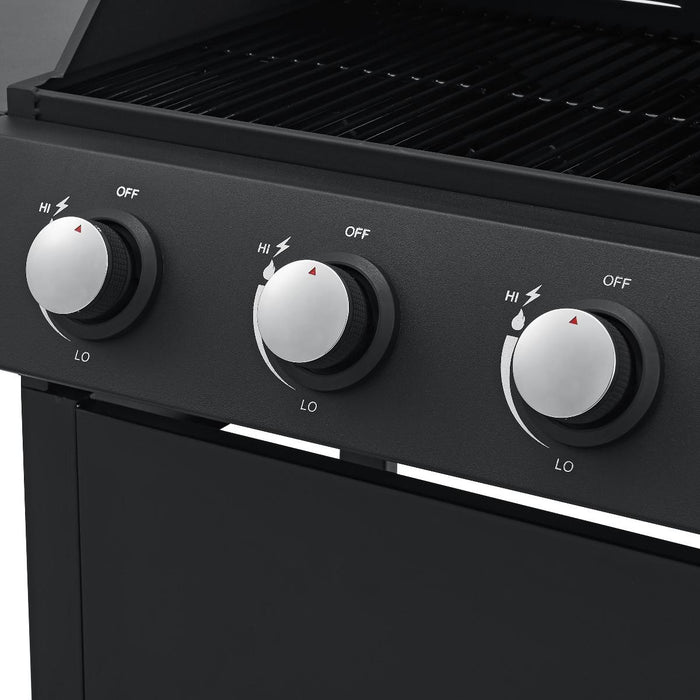 GAS BARBECUE COOKMANGAS 3 BURNERS