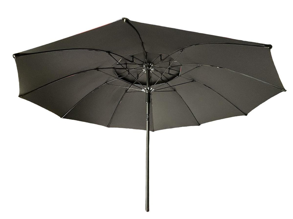 BEACH UMBRELLA BLUE RAINBOW UV PROTECTION 2.2M