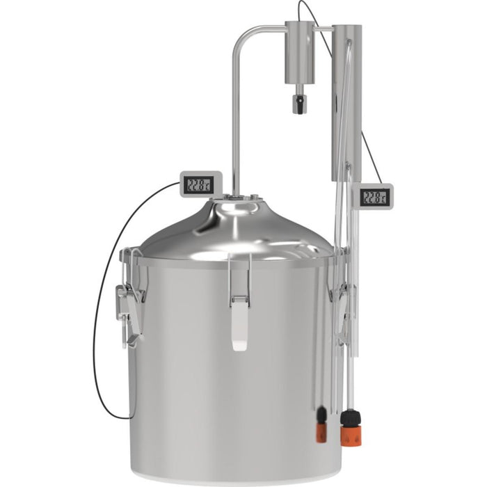 BRANDY BOILER WITH SETTLER AND COOLER 30L