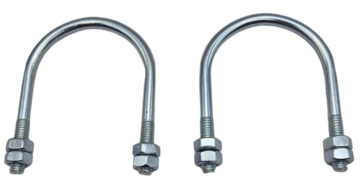 BRACKET U BOLT 1/2'' WITH NUT 2PCS. BMONTAGE