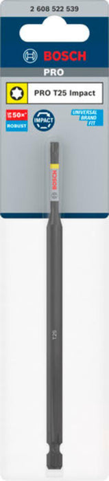 BIT T25 150MM TORX IMPACT BOSCH PRO