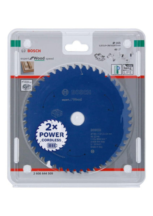 CIRCULAR DISC 165X20X1.5 WOOD BOSCH EXP