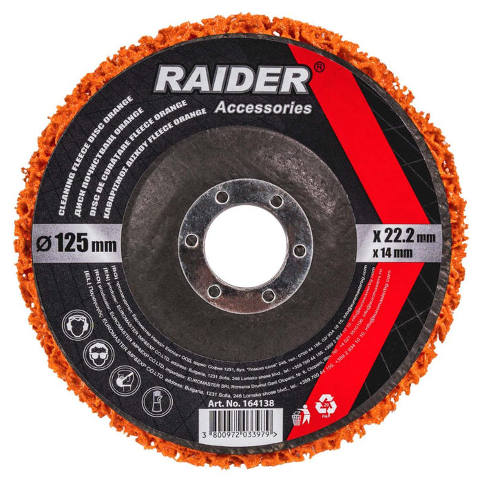 DISC CLEANER 125MM RAIDER