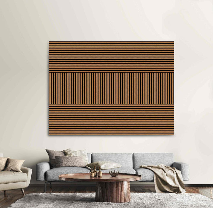 АКУСТИЧЕН ПАНЕЛ 560x560MM ДЪБ 2БР