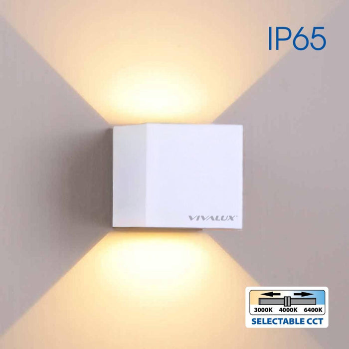 LED FACADE FIXTURE 2X3W 3000-4000-6400K IP65 VIVALUX STARK