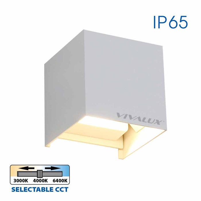 LED FACADE FIXTURE 2X3W 3000-4000-6400K IP65 VIVALUX STARK