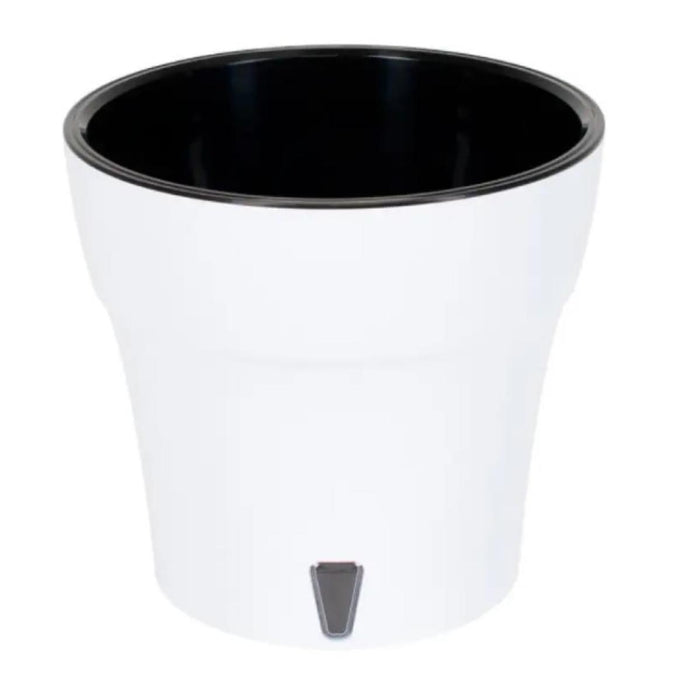 DALI POT 5.0L F22.0CM WHITE-BLACK MAT
