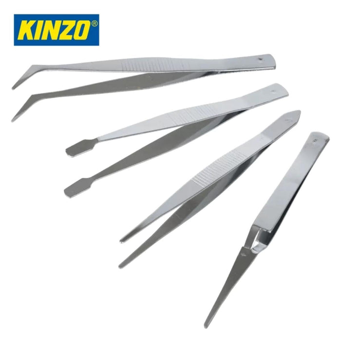 SET OF TWEEZERS 4PCS