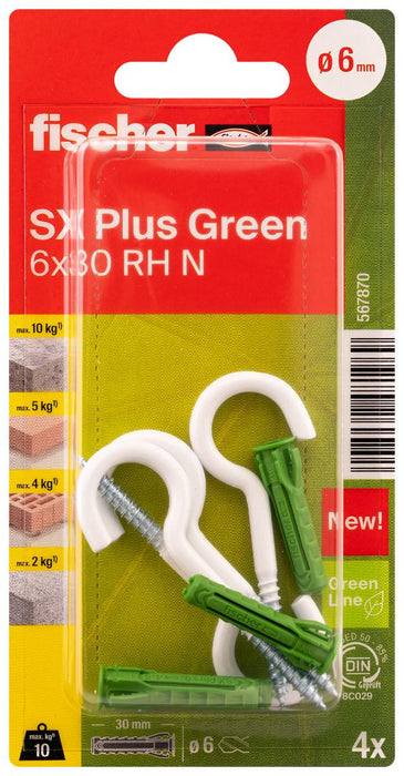 UNIVERSAL DOUBLE SCREW SXPLGR Ф6Х30MM 4PCS