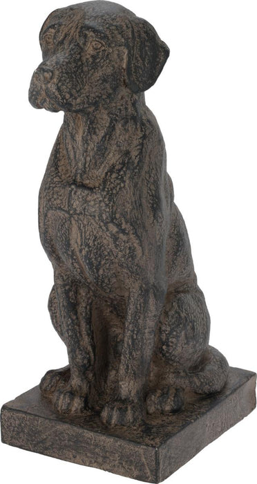 GARDEN FIGURE DOG 30X20X47.5CM