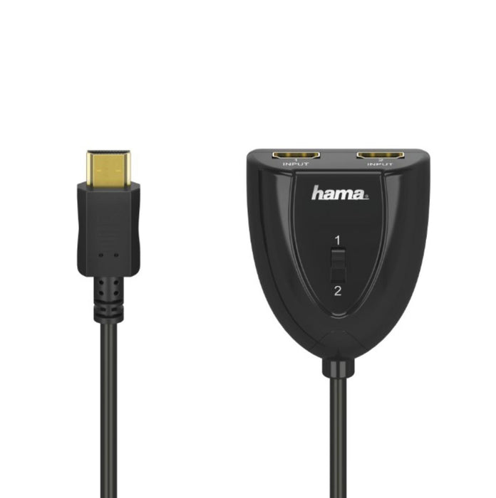 HAMA 4K HDMI Switch, 2 x 1 input/output