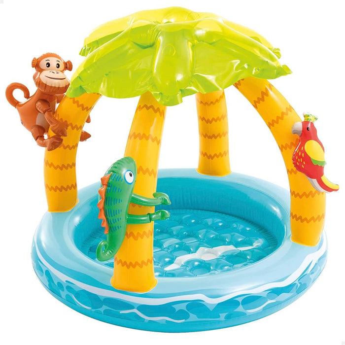 CHILDREN'S POOL 102X86CM TROPICAL ISLAND