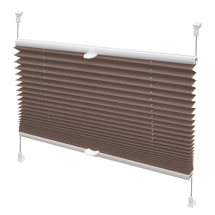 PLEATED BLIND VERONA 42.5X150 MOCHA